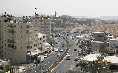 Ezzariya Eastern Entrance Road