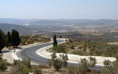 Bazzarya – Deir Sharaf Intersection Road