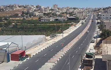 Hebron Southern Entrance Road