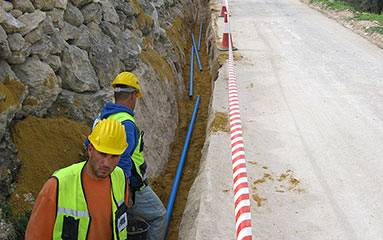 Water Distribution Piping for Idna and Deir Samit